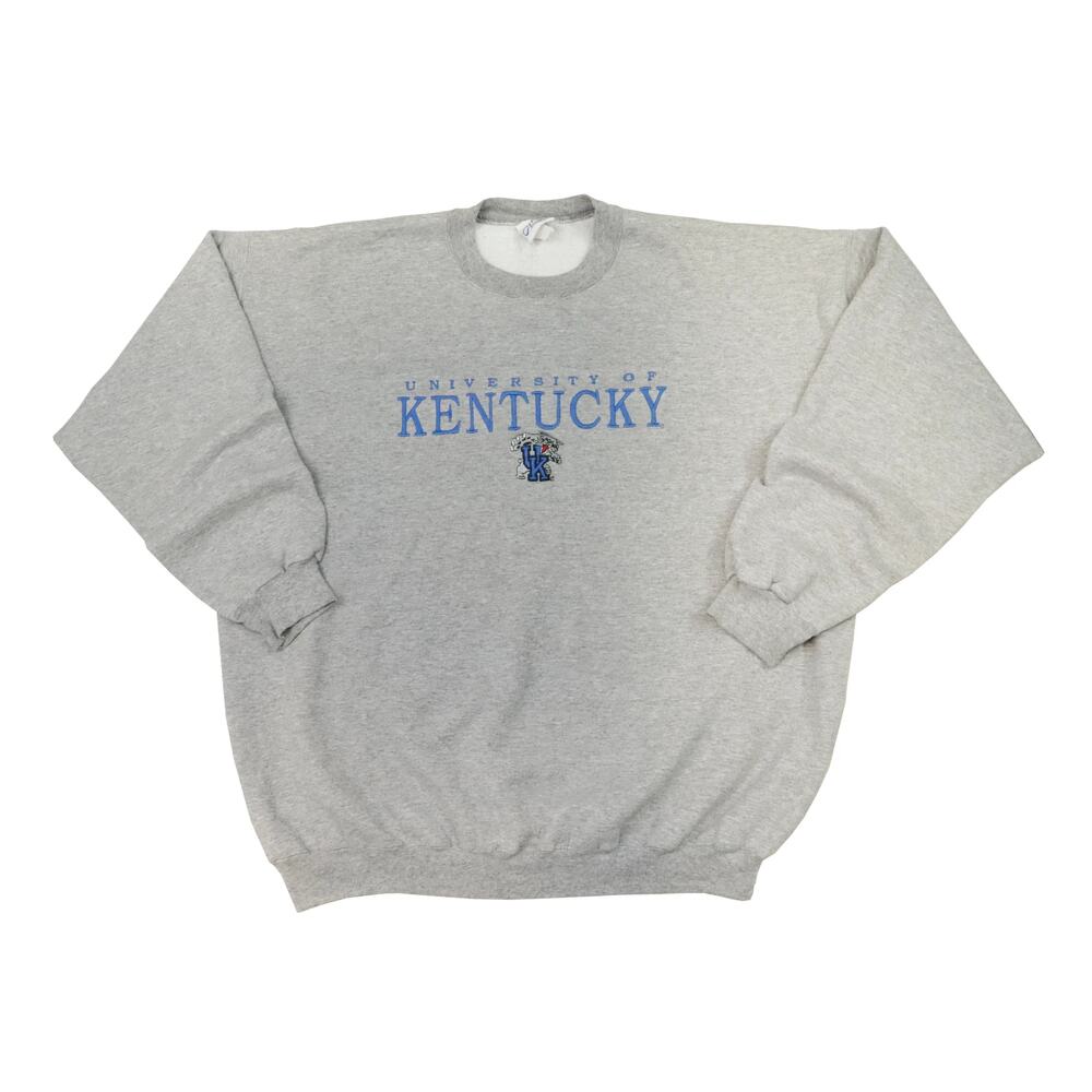 Vintage University Of Kentucky Grey Crewneck Sweatshirt